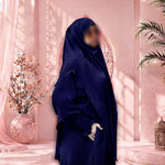 Malaysian CEY Fabric Abaya+Long Makhna- Random Colors