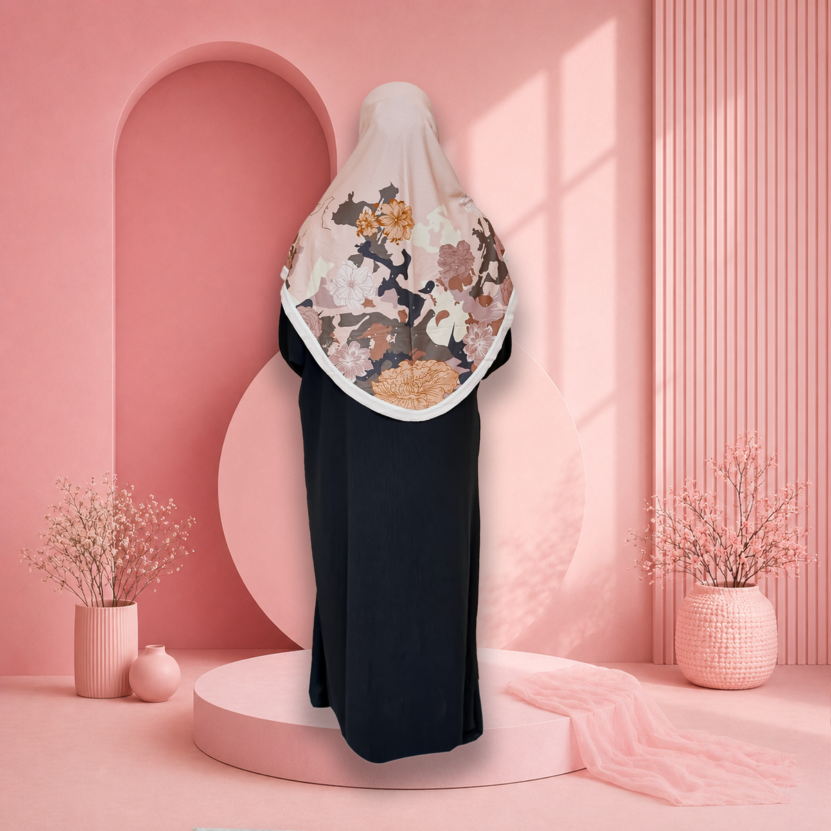 Floral Ripped Stone