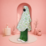 Namaz Chadar Floral Lawn Full Size- Random Colors