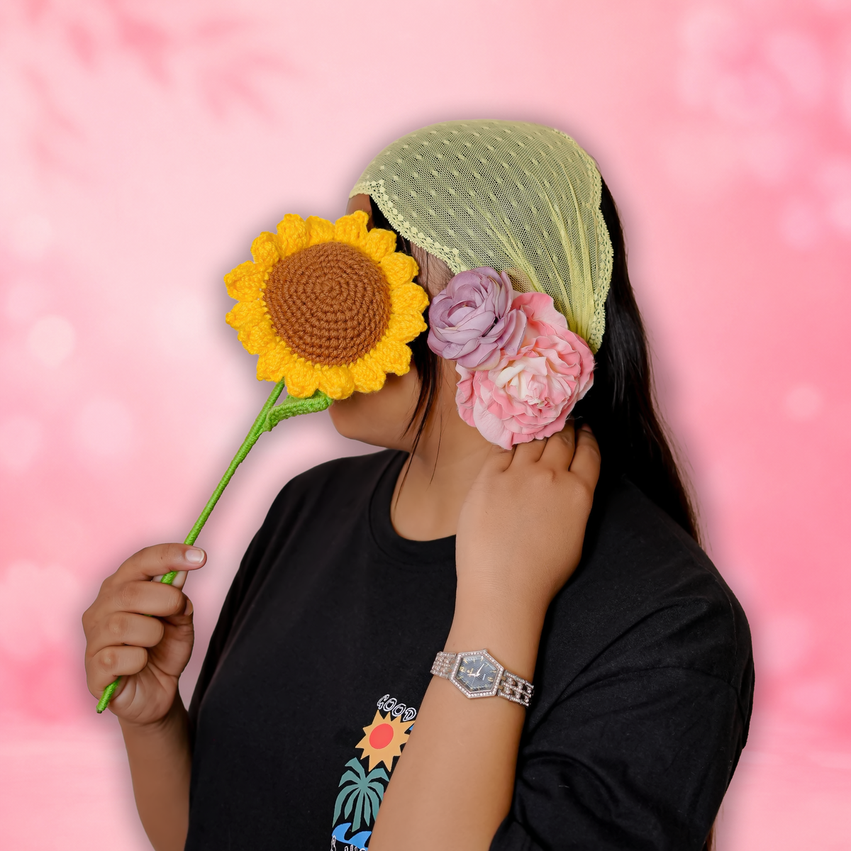 Head Inner Net Half Cap