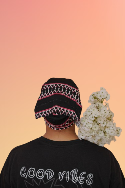Printed Inner Full Cap-Imported Jersey Fabric