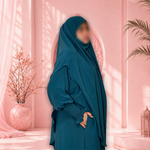 Malaysian CEY Fabric Abaya+Long Makhna- Random Colors