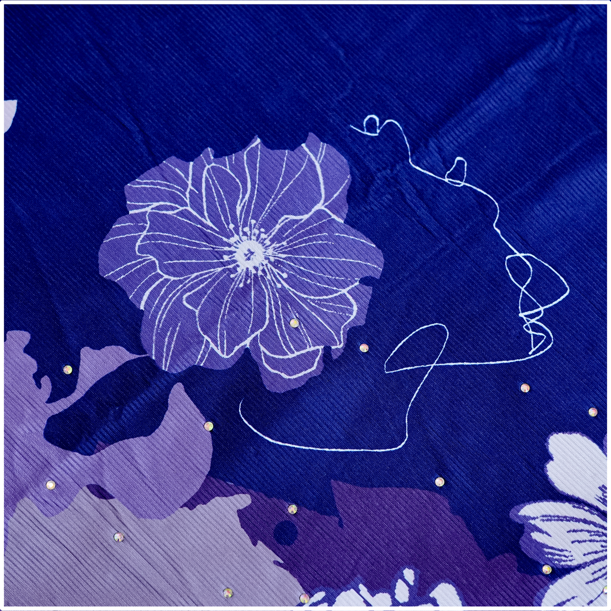 Floral Ripped Stone